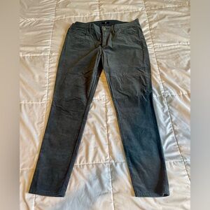 GAP Gray/Green Slim Fit Velvet Jeans